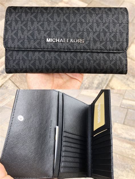 michael kors large multifunction wallet black &|michael kors wallet female.